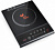 Плита Электрическая Kitfort КТ-114 черный стеклокерамика (настольная)