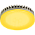 t5ty61elc ecola gx53 led color 6,1w tablet 220v yellow желтый (насыщенный цвет) матовое стекло (ребристый алюм. радиатор) 28x74