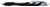 ручка шариков. автоматическая zebra ola (13941) черный d=1мм черн. черн. сменный стержень линия 0.8мм резин. манжета