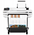 5zy60a#b19 hp designjet t530 (24",4color,2400x1200dpi,1gb,30spp(a1),usb/lan/wi-fi,stand,mediabin,rollfeed,sheetfeed,tray50(a3/a4), autocutter,gl/2,rtl,2y warr, r