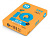 бумага iq color neoor a4/80г/м2/500л./оранжевый неон
