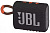 jblgo3blko портативная колонка 4.2w black/orange go 3 jbl