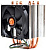 CLP0600 Кулер Thermaltake Contac 21 для процессора Intel 1156/1155/775, AMD AM3/FM1 (TDP 140W, 4xCuprum Heat pipes, 1000-2400 об/мин, 1x(92x92x25), 19.3-30dBA