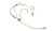 103193 Микрофон [9865] Sennheiser [HSP 4-3] головной для Bodypack-передатчиков серии 2000/3000/5000, кардиоида, бежевый, разъём 3-pin LEMO