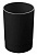 стакан для канцелярских принадлежностей стамм оф777 офис 70х70х90мм пластик цв.черный