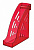 лоток вертикальный стамм лт407 торнадо 255x95x300мм темно-красный тонированный пластик