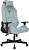 KNIGHT N1 SKY Кресло игровое Knight N1 Fabric серо-голубой Light-28 с подголов. крестов. металл