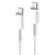 dcccu3mnc unico кабель usb-с - usb-с, 2,1a, 480 мбит/с, power delivery, силикон, 3м, белый, rtl box