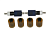 комплект роликов для konica minolta bizhub 222/282/362 (аналог, состав: 4030-3005-01 (4 шт.), 4030-0151-01 (2 шт.)) (cet), cet3590