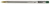 ручка шариков. silwerhof simplex (016045-03) d=0.7мм зел. черн. кор.карт. одноразовая ручка линия 0.5мм
