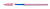 ручка шариков. stabilo liner pastel 808fp/41-4 розовый d=0.38мм син. черн. кор. 1стерж.
