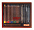 набор графических материалов koh-i-noor 8897 8897000001dk (21 предмет) ящ.дер.