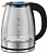 Чайник электрический Starwind SKG2050 1.8л. 1800Вт черный/серебристый (корпус: стекло)