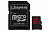 Флеш карта microSDXC 512Gb Class10 Kingston SDCR/512GB Canvas React + adapter