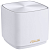 xd4 (w-1-pk) сетевое оборудование asus трехдиапазонная mesh-система стандарта wi-fi 6 (ax1800): зона охвата – до 450 м2, легкость в настройке, встроенная система и