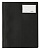 папка-скоросшиватель durable 2500-01 a4+ пвх черный