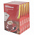 5/200 Фильтры для кофе для кофеварок Filtero Premium №4 белый 1х4 (упак.:200шт)