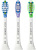 Насадка для зубных щеток Philips Sonicare HX9073/07 (упак.:3шт) 2 Series/3 Series/DiamondClean/EasyClean/FlexCare/HealthyWhite