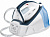 Парогенератор Bosch TDS6150 2400Вт белый/темно-синий