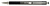 ручка шариков. автоматическая zebra 301а (26341) серый d=0.7мм син. черн. сменный стержень резин. манжета