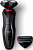 Бритва роторная Philips S728/17 реж.эл.:3 питан.:аккум. черный/красный