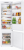 MBF193NFFW Холодильник встраиваемый MAUNFELD/ Тип: двухкамерный со статической системой в холодильном и NoFrost в морозильном отделении.Тип установки: