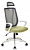 Кресло руководителя Бюрократ MC-W411-H/DG/26-32 серый TW-04 сиденье зеленый 26-32 сетка/ткань (пластик белый)