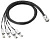 кабель hpe k2r09a 2m 1xmini sas hd - 4xmini sas fo