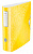 папка-регистратор leitz active wow 11060016 a4 82мм лам.карт. желтый без. окант. вместимость 500 листов накл.на кор.