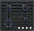 Газовая варочная панель MAUNFELD/ Газовая варочная панель MAUNFELD EGHE.64.6CB/G