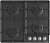 G641EXB Встраиваемые газовая панели GORENJE/ Газ, Габаритные размеры (шхвхг): 60 × 13 × 52 см Газ-контроль