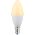 c4lg70elc ecola candle led 7,0w 220v e14 золотистая свеча (композит) 110x37