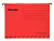 папка подвесная esselte pendaflex plus foolscap 90336 красный 412x240x1мм (упак.:25шт)