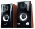 31730905100 genius speaker system sp-hf500a, 2.0, 14w(rms), wood
