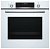 Духовой шкаф Электрический Bosch HBG537NW0R белый