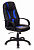 VIKING-8/BL+BLUE Кресло игровое Бюрократ Viking-8 черный/синий искусственная кожа