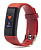 фитнес-трекер smarterra fitmaster 4 ips корп.:черный рем.:красный (smft-04rebl)
