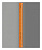 линейка стамм cristal neon лн720 пластик дл.30см оранжевый/прозрачный закройщика