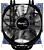 VERKHO 5 DARK PWM Устройство охлаждения(кулер) Aerocool Verkho 5 DARK Soc-AM4/1151/1200/2066 4-pin 15-27dB Al+Cu 150W 741gr LED Ret