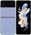 sm-f721blbheub смартфон samsung sm-f721b galaxy z flip 4 256gb 8gb голубой раскладной 3g 4g 1sim 6.7" 1080x2640 android 12 12mpix 802.11 a/b/g/n/ac/ax nfc gps gsm900