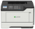 36sc528 lexmark single function mono laser b2546dw (a4, 44 ppm, 512 mb, 1 tray 150, duplex, usb, wi-fi, cartridge 3000 pages in box, 1+3y warr.)
