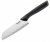 Нож кухонный Tefal K2213614 (2100094126) стальной сантоку для рыбы лезв.120мм черный/серебристый блистер