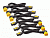 ap8704r-ww power cord kit (6 ps), locking, iec 320 c13 to iec 320 c14 (90 degree), 10a, 208/230v, 1.2m, 3 left + 3 right (repl. ap8704r)