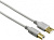 Кабель Hama H-200903 ver2.0 USB A(f) USB B(f) 1.5м (00200903) серый (упак.:1шт)