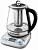Чайник электрический Kitfort КТ-646 1.5л. 1300Вт серебристый (корпус: нержавеющая сталь/стекло)