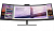 5FW74AA#ABB HP S430c 43.4 Curved Ultrawide Monitor 3840x1200, IPS, 350 cd/m2, 3000:1, 5ms, HDMI, DP, 100w USB Type-C, USB 3.1, webcam, height, Black&Silver