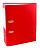 папка-регистратор 1029146 a4 50мм пвх красный мет.окант.