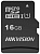 Флеш карта microSDHC 16Gb Class10 Hikvision HS-TF-C1(STD)/16G/ZAZ01X00/OD w/o adapter