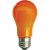 k7cy80ely ecola classic led color 8,0w a55 220v e27 orange оранжевая 360° (композит) 108x55