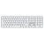 MK2C3RS/A Клавиатура Apple Magic Keyboard с Touch ID и цифровой панелью, для Mac с чипом Apple, цвет серебристый+белый